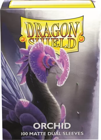 Photo de Lot de 100 Sleeves Dragon Shield Dual Matte (Orchid Emme)