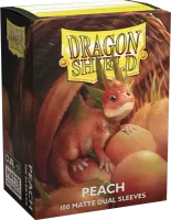 Photo de Lot de 100 Sleeves Dragon Shield Dual Matte (Peach)