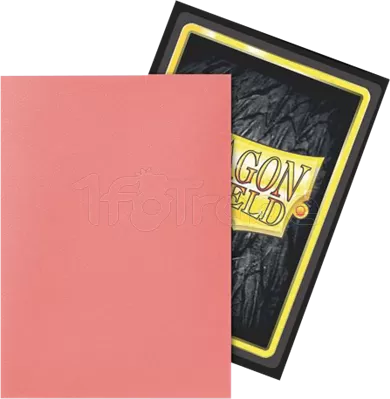 Photo de Lot de 100 Sleeves Dragon Shield Dual Matte (Peach)