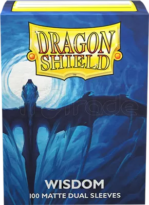 Photo de Lot de 100 Sleeves Dragon Shield Dual Matte (Wisdom)