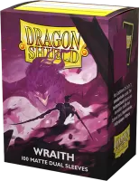 Photo de Lot de 100 Sleeves Dragon Shield Dual Matte (Wraith)
