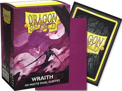 Photo de Lot de 100 Sleeves Dragon Shield Dual Matte (Wraith)