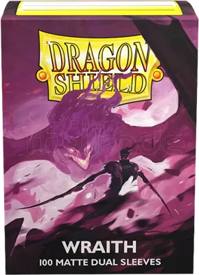 Photo de Lot de 100 Sleeves Dragon Shield Dual Matte (Wraith)