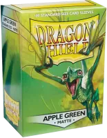 Photo de Lot de 100 Sleeves Dragon Shield Matte (Apple Green)
