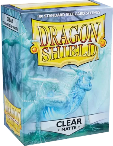 Photo de Lot de 100 Sleeves Dragon Shield Matte (Clear)