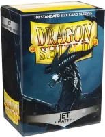 Photo de Lot de 100 Sleeves Dragon Shield Matte (Jet)