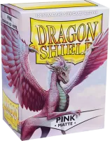 Photo de Lot de 100 Sleeves Dragon Shield Matte (Pink)