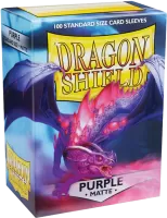 Photo de Lot de 100 Sleeves Dragon Shield Matte (Purple)