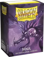 Photo de Lot de 100 Sleeves Dragon Shield Matte (Soul)
