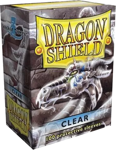 Photo de Lot de 100 Sleeves Dragon Shield (Transparent)
