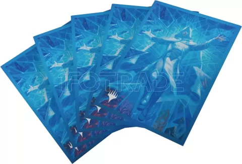Photo de Lot de 105 Sleeves Gameganic Mtg Fra Art - Multiverse