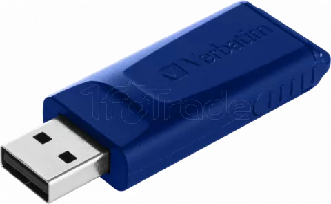 Photo de Lot de 2 Clés USB 2.0 Verbatim Slider - 32Go (Bleu/Rouge)