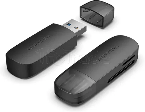 Photo de Lot de 2 Lecteurs de Cartes externe USB 3.0 Vention (Noir)