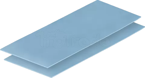 Photo de Lot de 2 Pads Thermiques Arctic TP-3 200x100x0,5mm (Bleu)