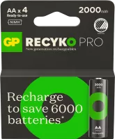 Photo de 2x GP ReCyko Pro AA 2000mAh