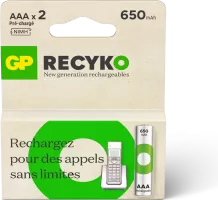 Photo de 2x GP ReCyko AAA 650mAh