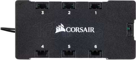Photo de Lot de 2 Ventilateurs de boitier Corsair ML140 Pro RGB 14cm (Noir)