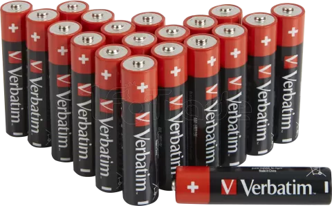 Photo de Lot de 20 piles Alcaline Verbatim Premium type AAA (LR03) 1,5V