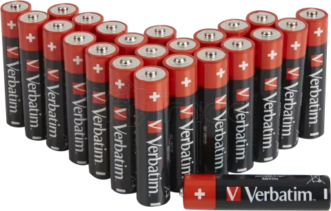 Photo de Lot de 24 piles Alcaline Verbatim Premium type AAA (LR03) 1,5V