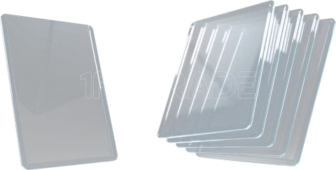 Photo de Lot de 25 Sleeves Gamegenic TopLoader Format 4"x3" (Transparent) (35pt)