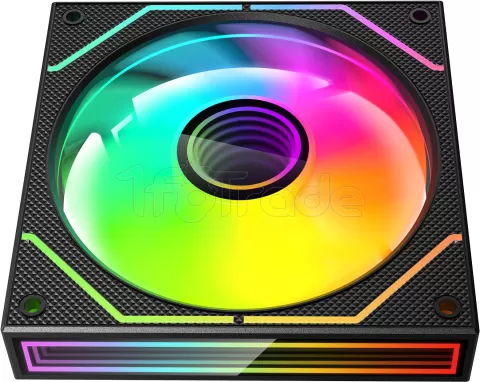 Photo de Lot de 3 Ventilateurs boitier Mars Gaming MF-3DProKit RGB - 12cm (Noir)