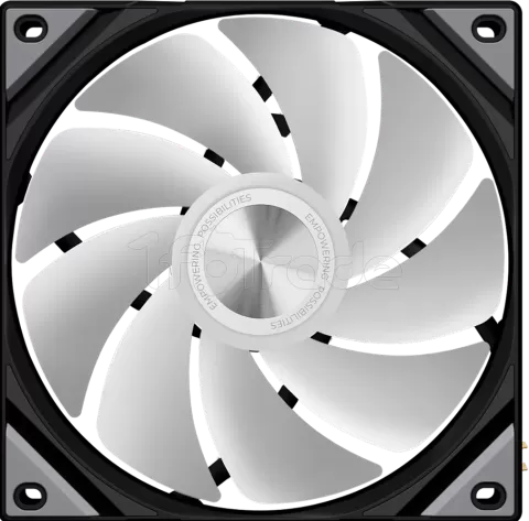 Photo de Lot de 3 Ventilateurs boitier Tryx Rota SL Reverse RGB - 12cm (Noir)