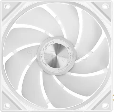 Photo de Lot de 3 Ventilateurs boitier Tryx Rota SL RGB - 12cm (Blanc)