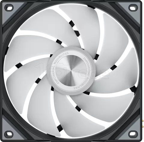 Photo de Lot de 3 Ventilateurs boitier Tryx Rota SL RGB - 12cm (Noir)