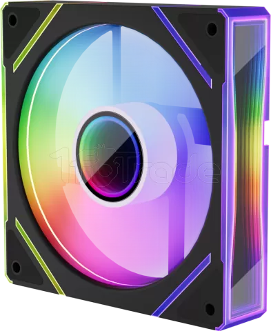 Photo de Lot de 3 Ventilateurs de boitier 1stPlayer FC7 - 12cm (Noir)