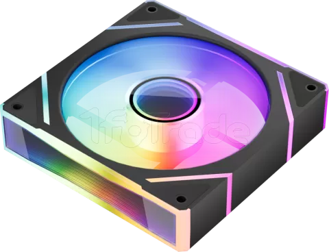 Photo de Lot de 3 Ventilateurs de boitier 1stPlayer FC7 - 12cm (Noir)