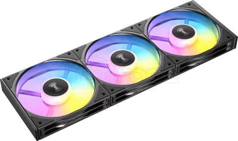 Photo de Lot de 3 Ventilateurs de boitier Antec Connect - 12cm (Noir)
