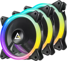 Photo de 3x Antec Neon 120 RGB