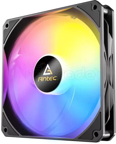 Photo de Lot de 3 Ventilateurs de boitier Antec P14 RGB - 14cm (Noir)