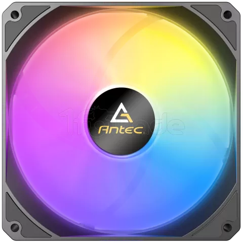 Photo de Lot de 3 Ventilateurs de boitier Antec P14 RGB - 14cm (Noir)