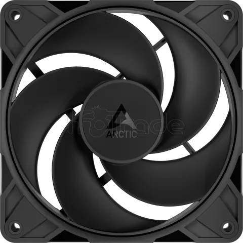 Photo de Lot de 3 Ventilateurs de boitier Arctic P12 Pro Reverse - 12cm (Noir)