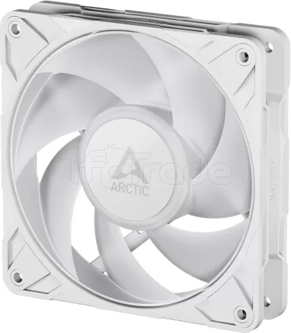 Photo de Lot de 3 Ventilateurs de boitier Arctic P12 Pro RGB -12cm (Blanc)