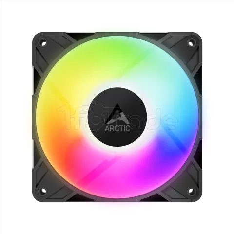 Photo de Lot de 3 Ventilateurs de boitier Arctic P12 Pro RGB -12cm (Noir)