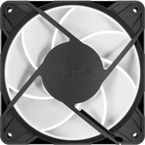 Photo de Lot de 3 Ventilateurs de boitier Arctic P12 Pro RGB -12cm (Noir)