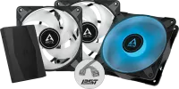 Photo de 3x Arctic P12 PWM PST RGB