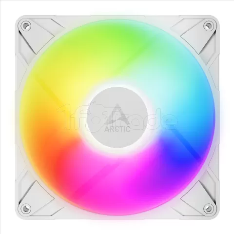 Photo de Lot de 3 Ventilateurs de boitier Arctic P14 Pro RGB - 14cm (Blanc)