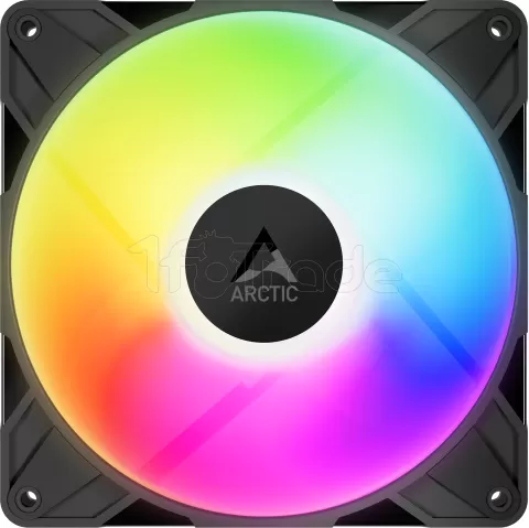 Photo de Lot de 3 Ventilateurs de boitier Arctic P14 Pro RGB - 14cm (Noir)