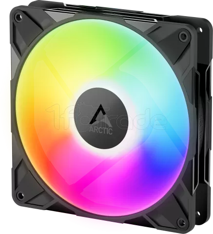 Photo de Lot de 3 Ventilateurs de boitier Arctic P14 Pro RGB - 14cm (Noir)