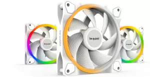 Photo de 3x BeQuiet Light Wings HS 12 Blanc