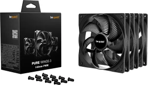 Photo de 3x bequiet Pure Wings 3 PWM 14cm