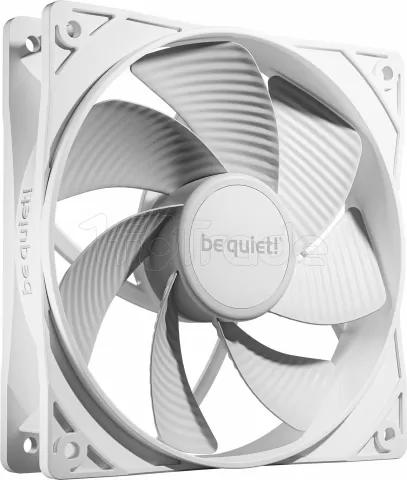 Photo de Lot de 3 Ventilateurs de boitier be quiet! Pure Wings 3 PWM Reverse - 12cm (Blanc)
