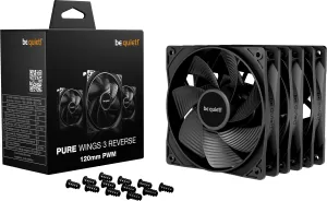 Photo de 3x bequiet PW3 PWM Rev 12cm Noir