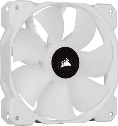 Photo de Lot de 3 Ventilateurs de boitier Corsair iCue SP120 Elite Performance PWM RGB - 12cm (Blanc)