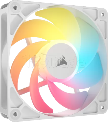 Photo de Lot de 3 Ventilateurs de boitier Corsair RS Reverse RGB - 12cm (Blanc)