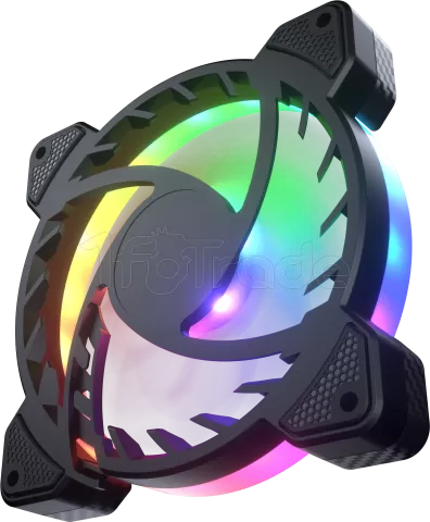 Photo de Lot de 3 Ventilateurs de boitier Cougar Vortex VX RGB 12cm (Noir)