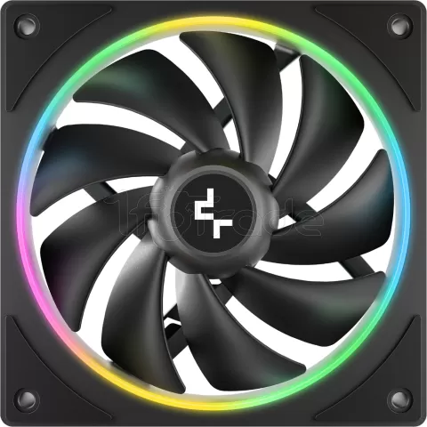 Photo de Lot de 3 Ventilateurs de boitier Deepcool FL12 SE RGB - 12cm (Noir)